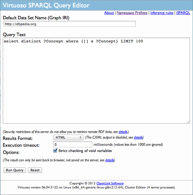 SPARQL Endpoint
