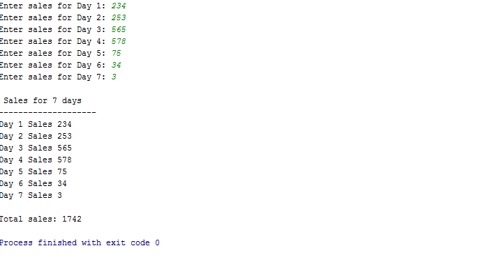 Lab 6 Output Screenshot