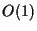 $O(1)$