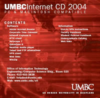 UMBC Internet CD-Rom