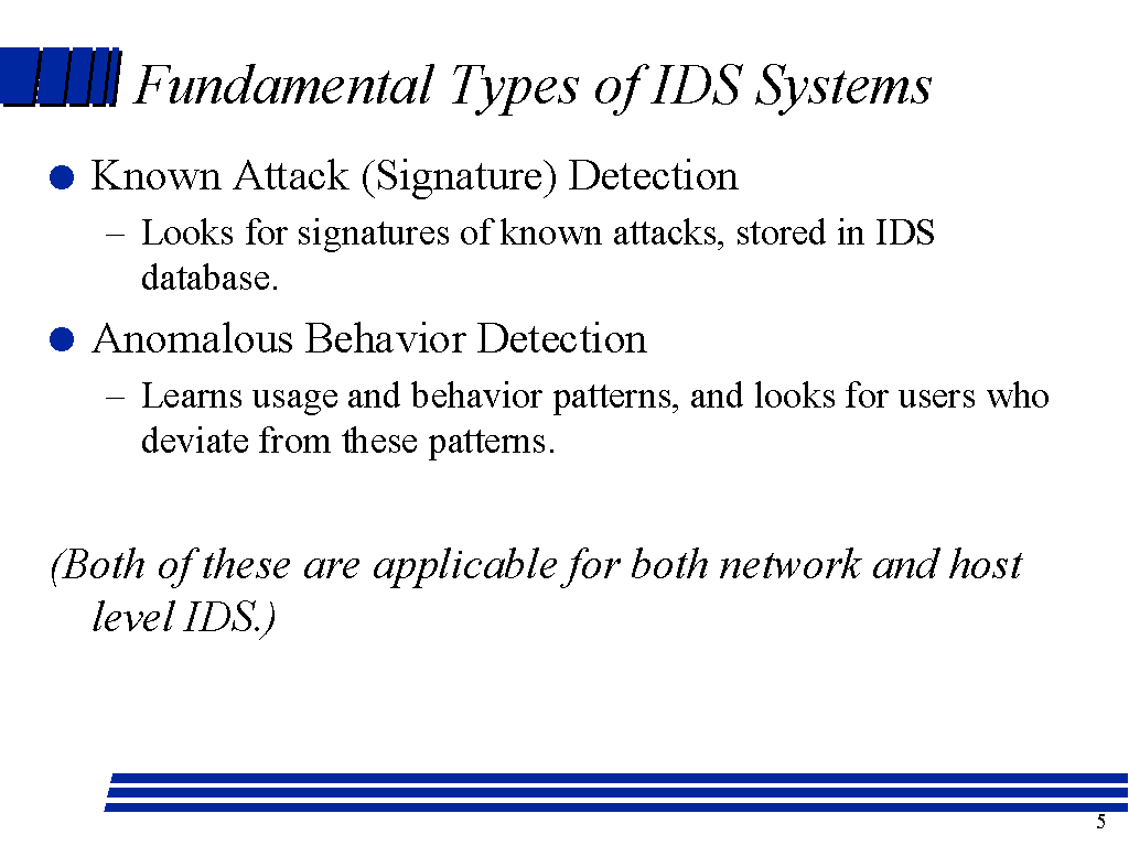 fundamental-types-of-ids-systems